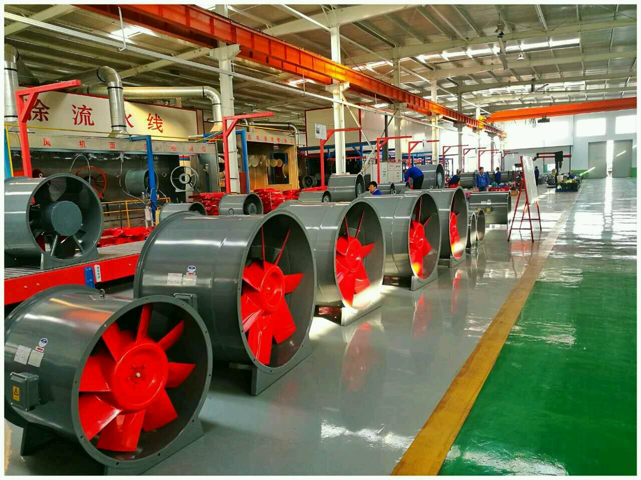山東中南科萊空調設備有限公司3C消防排煙風(fēng)機
